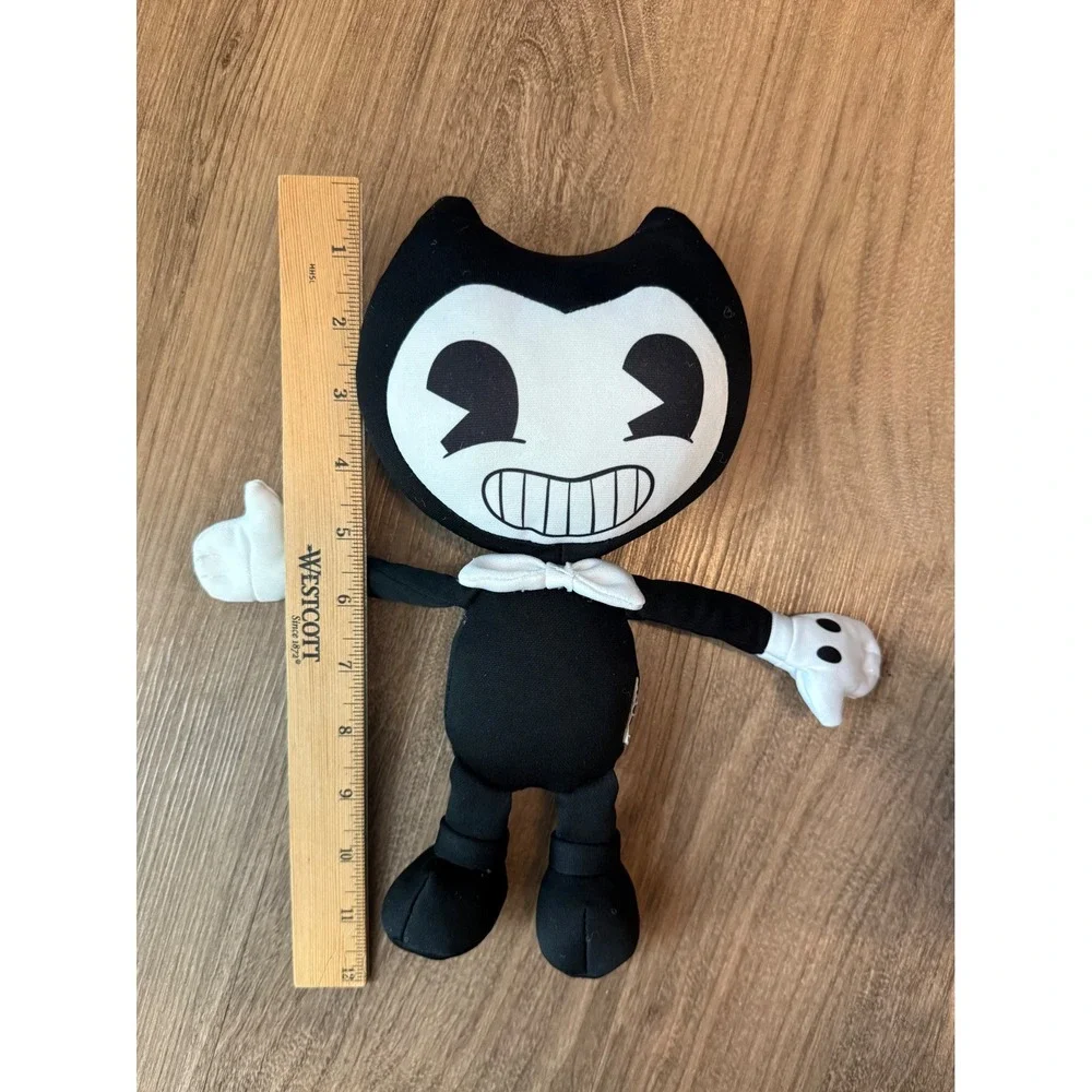 Bendy and the Ink Machine Plush Toy Black White Cartoon 11 Inch Figure